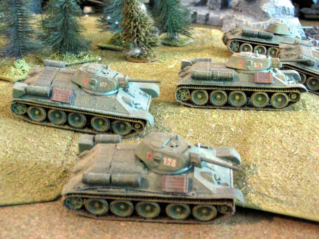even mo t34s!